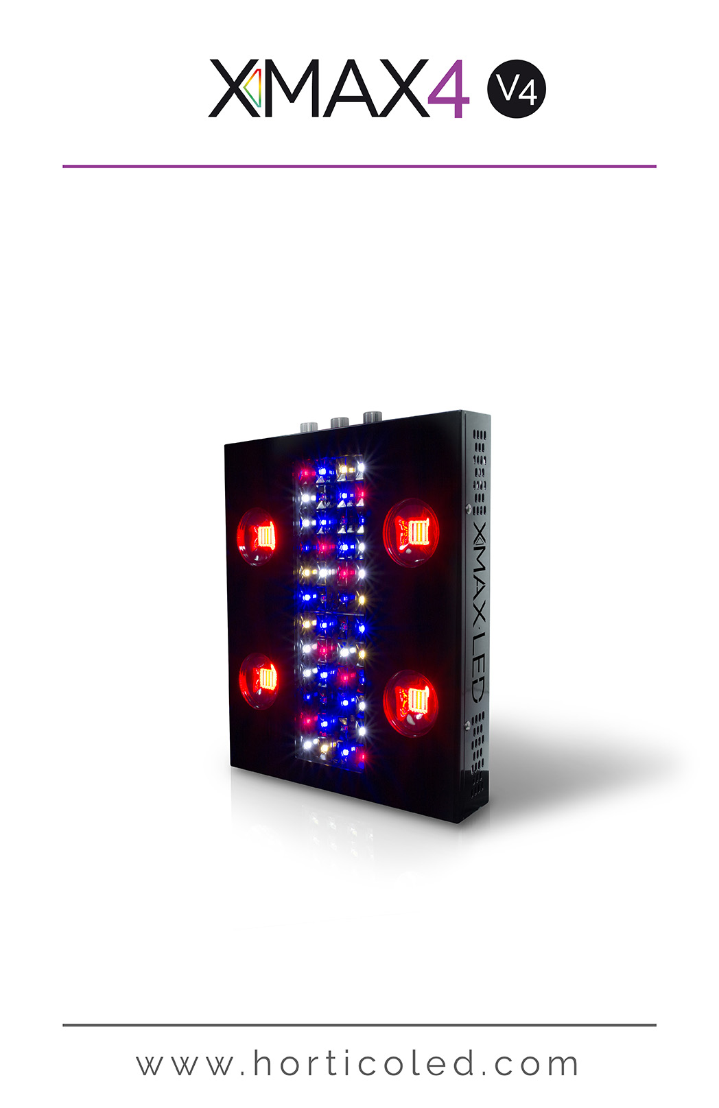 LED Horticoled XMAX 4 V4 - allumée